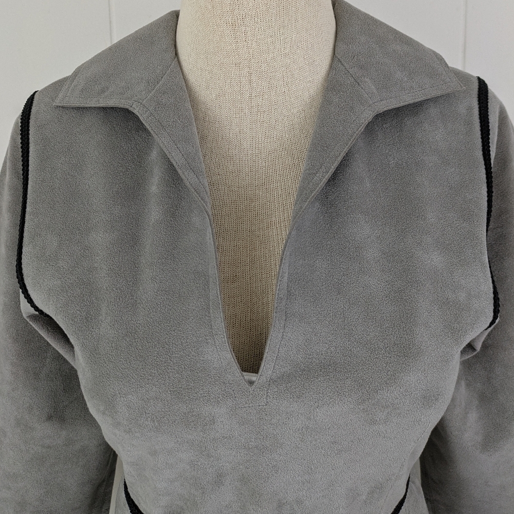 vintage 70's ultra suede dress - Picture 5 of 15